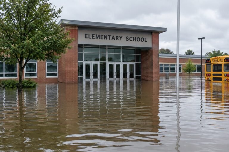 flooding in schols