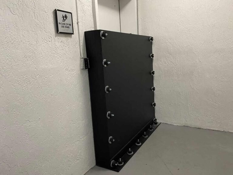 Custom commercial flood barriers