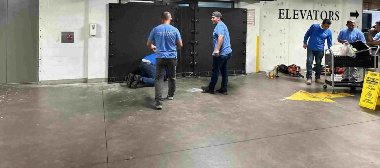 flood panel deployment